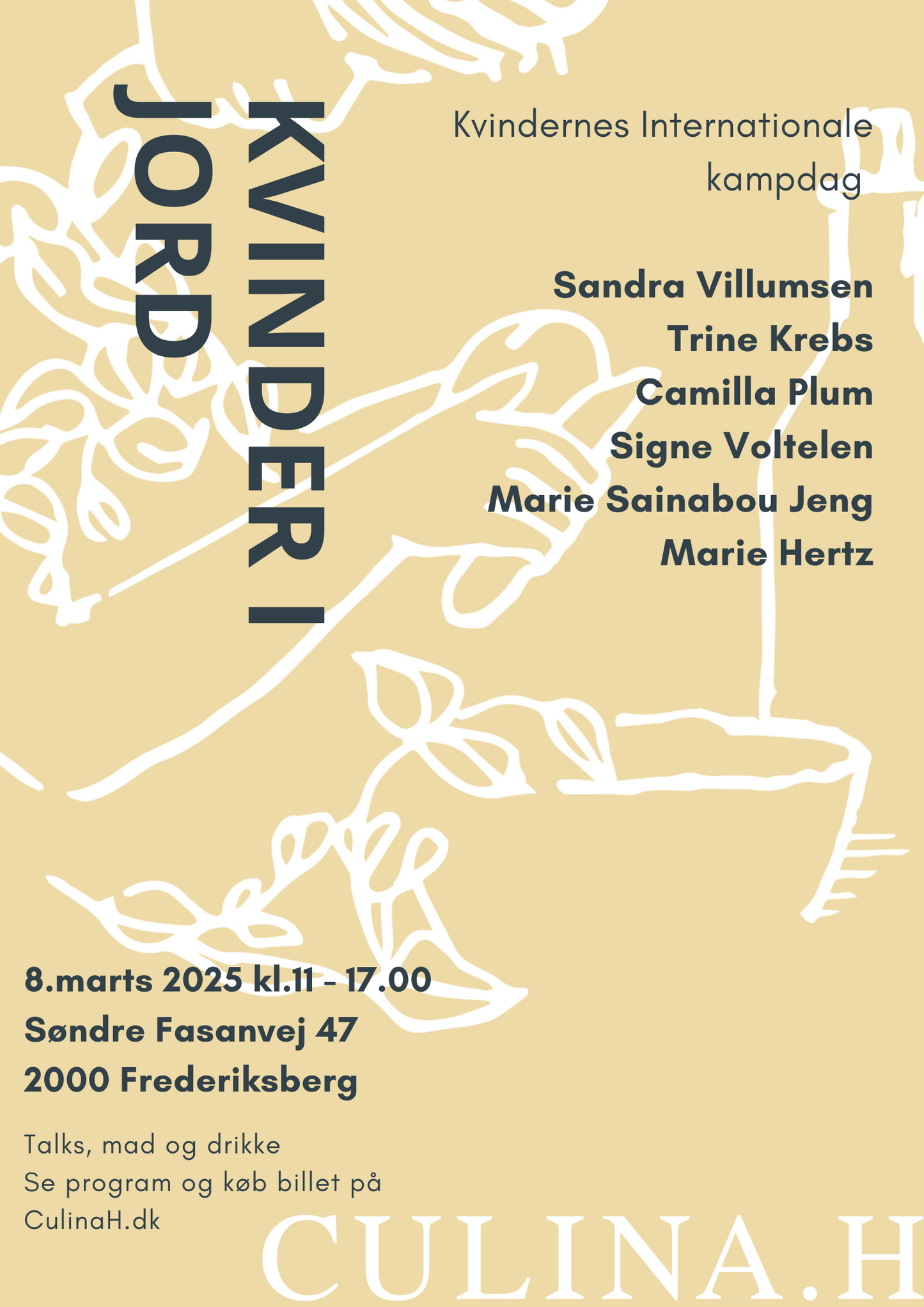 8.marts 2025 kl.11-17.00 - Kvinder i Jord