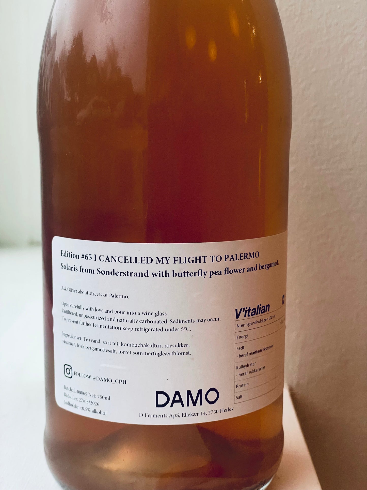 Kombucha #65 I CANCELLED MY FLIGTH TO PALERMO
