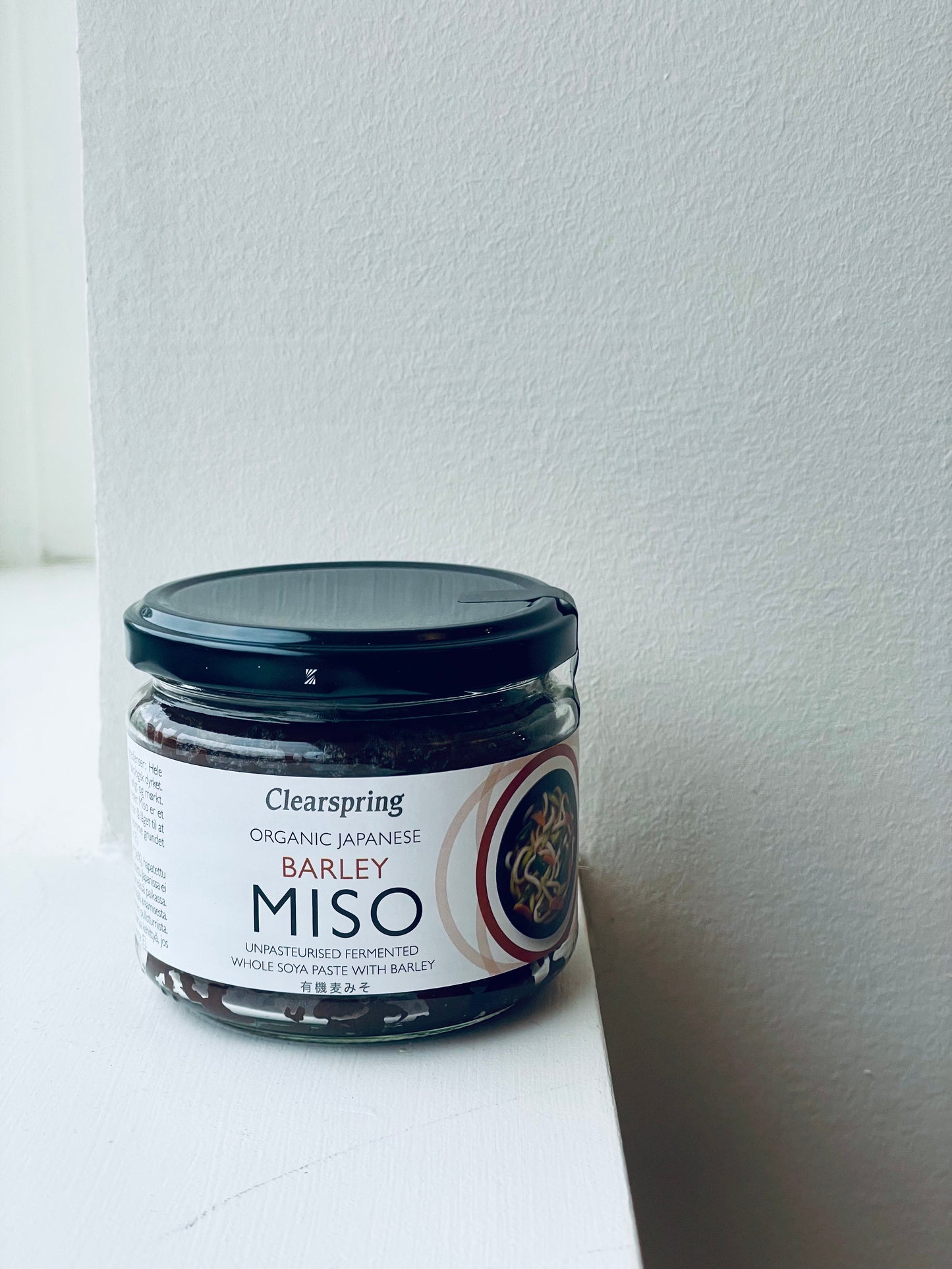 Miso, Byg - økologisk og upasteuriseret