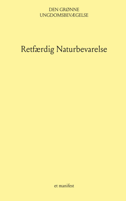 Retfærdig Naturbevarelse